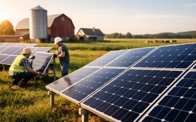 Blog 1 Farm Solar Panel Installation That Pays Off