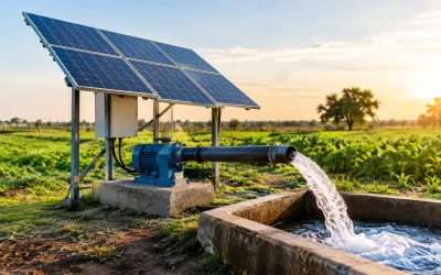 A Farm Solar Water Pumping Example That Works